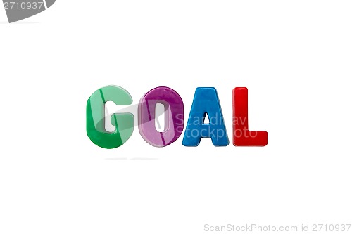 Image of Letter magnets GOAL