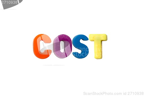 Image of Letter magnets COST