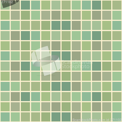 Image of small tiles green