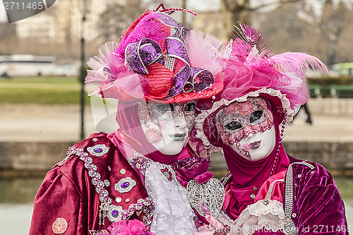 Image of Disguised Couple