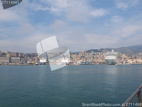 Image of Harbour Genoa Italy