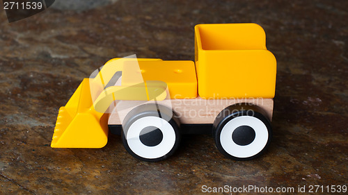 Image of Simple wheel dozer toy