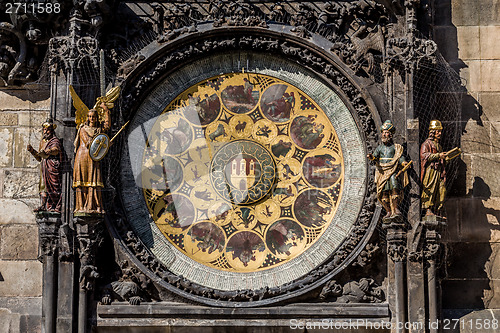 Image of The Prague astronomical clock, or Prague orloj