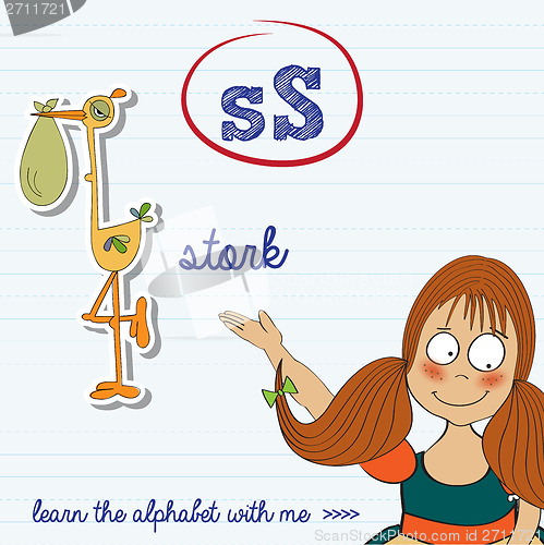 Image of alphabet worksheet of the letter s