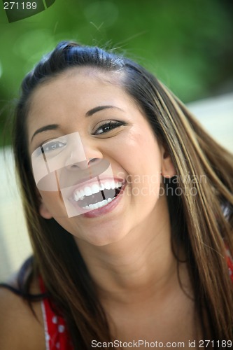 Image of Happy young girl