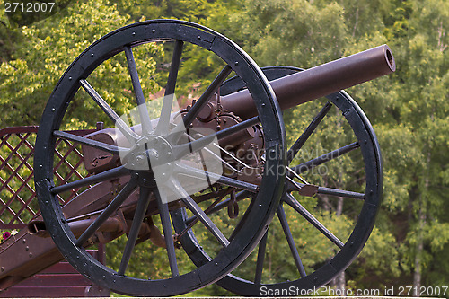 Image of civil war cannon