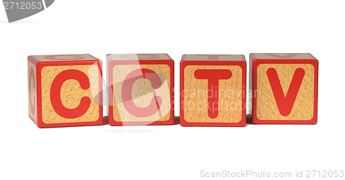 Image of CCTV - Colored Childrens Alphabet Blocks.