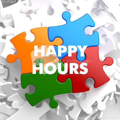 Image of Happy Hours on Multicolor Puzzle.