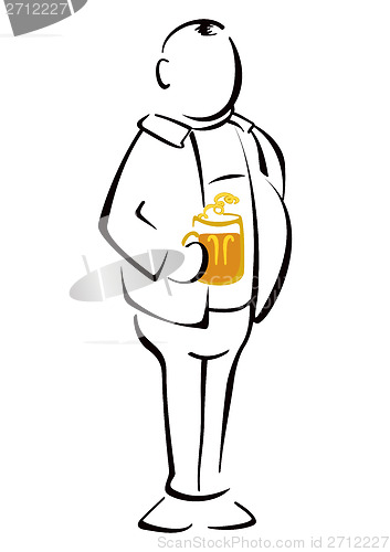 Image of Beer drinker