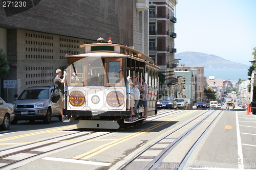 Image of Cable car on California street