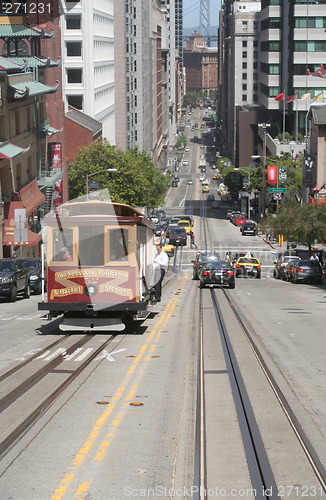 Image of Cable car on California street