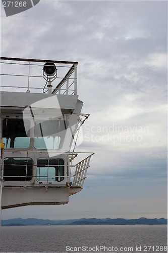 Image of Bridge of ship