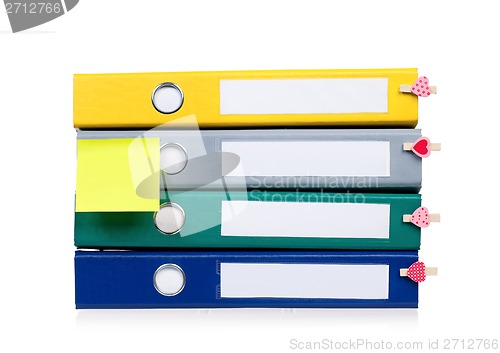 Image of Colorful folders
