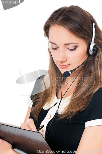 Image of Call center operator