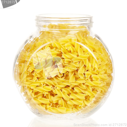 Image of Pasta in glass pot