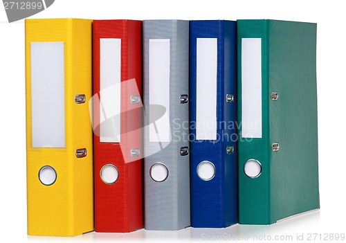 Image of Colorful folders