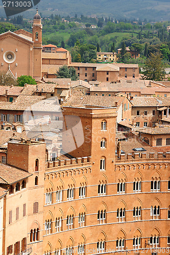 Image of Glimpse of Siena in Italy