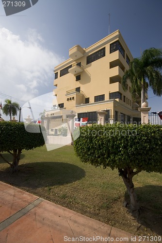 Image of presidential guard house national palace