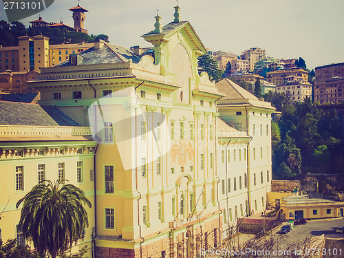 Image of Retro look Albergo dei Poveri Genoa Italy