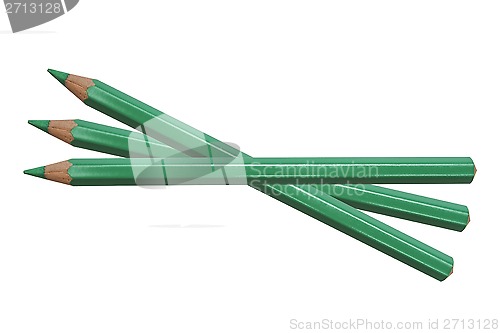 Image of Green Color Pencil