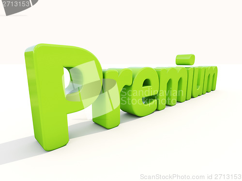 Image of 3d word premium