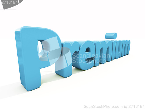 Image of 3d word premium