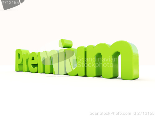 Image of 3d word premium