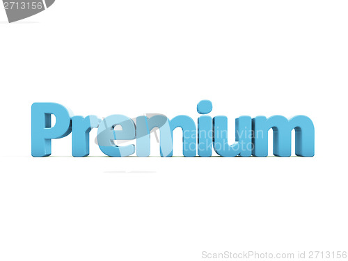 Image of 3d word premium