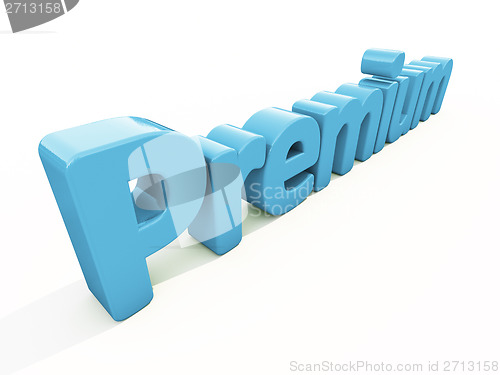 Image of 3d word premium