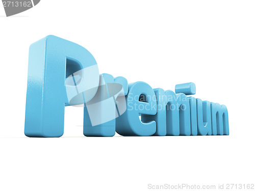 Image of 3d word premium