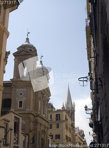 Image of downtown rome italy