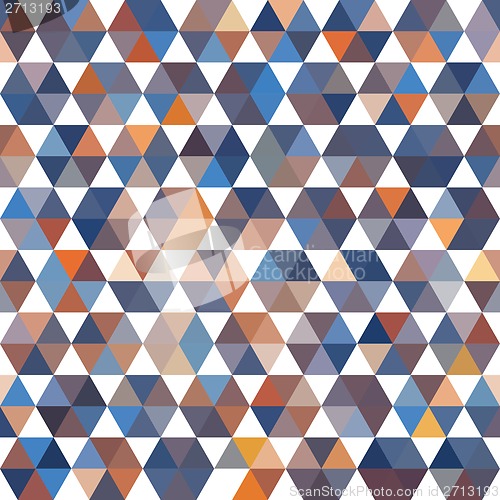 Image of Retro pattern of geometric shapes