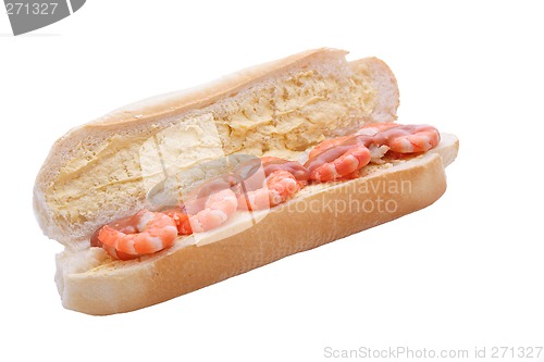 Image of Prawns On A Roll