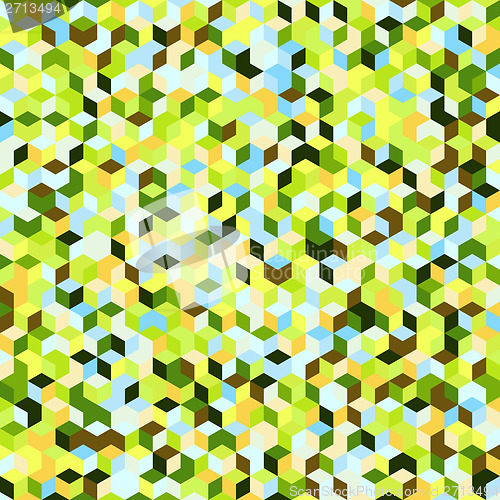 Image of Abstract Mosaic Pattern