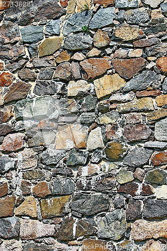 Image of Close up of a stone wall 