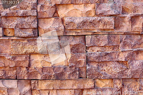 Image of  Texture of old stone wall for background