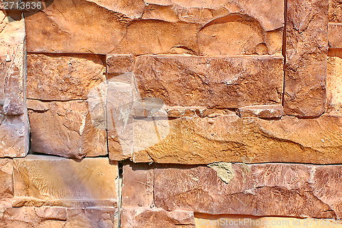 Image of  Wall built of natural stone