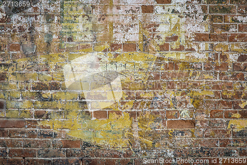 Image of graffiti brick wall 