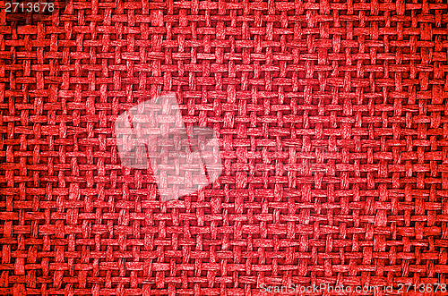 Image of Red Canvas Background