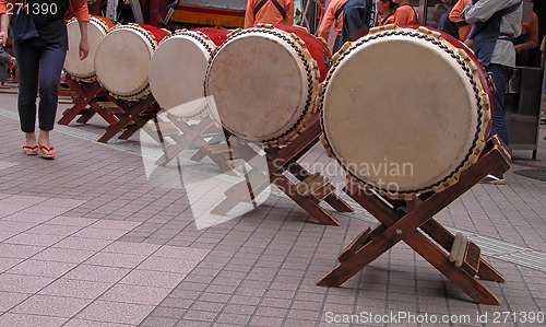 Image of Japanese drums arrangement
