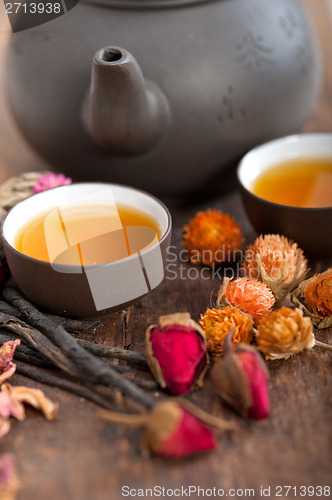 Image of Chinese style herbal floral tea