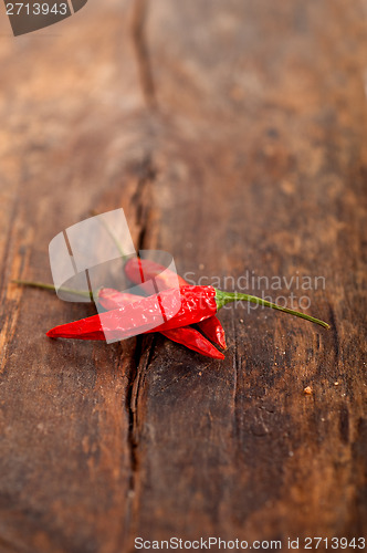 Image of dry red chili peppers 