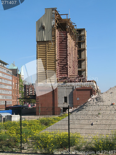 Image of Demolition of the coffee warehouse