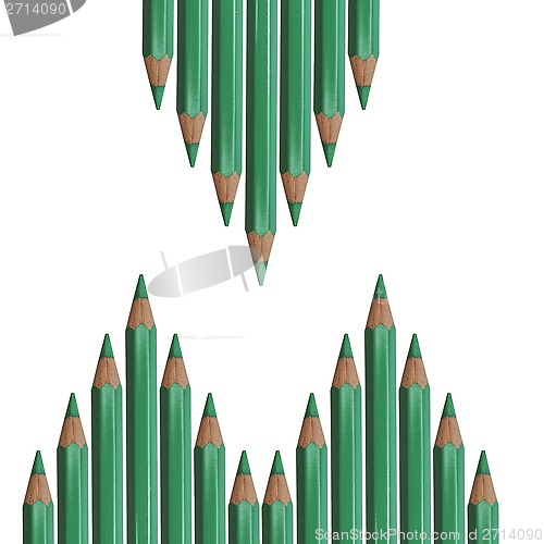 Image of Green Color Pencil