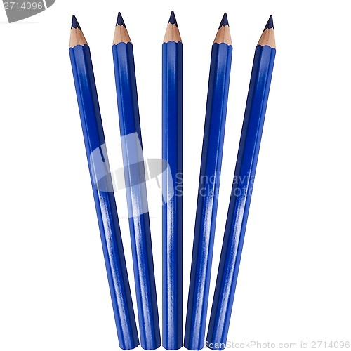Image of Blue Color Pencil
