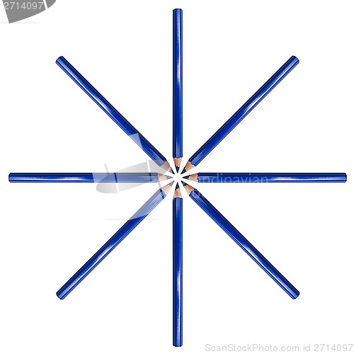 Image of Blue Color Pencil