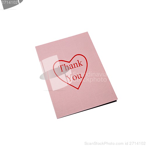 Image of Thanks Card
