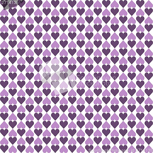 Image of Seamless Hearts Pattern