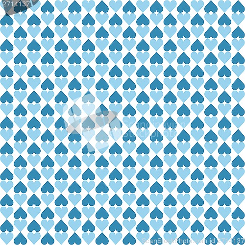 Image of Seamless Hearts Pattern