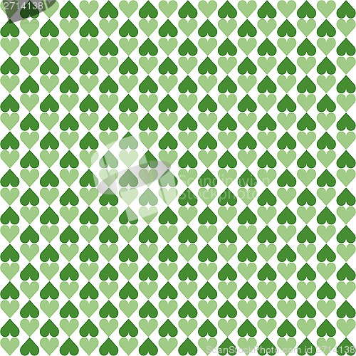 Image of Seamless Hearts Pattern